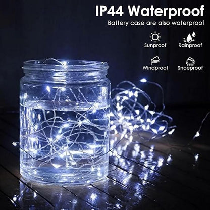 2-Pack Fairy Lights Battery Operated - Image 3