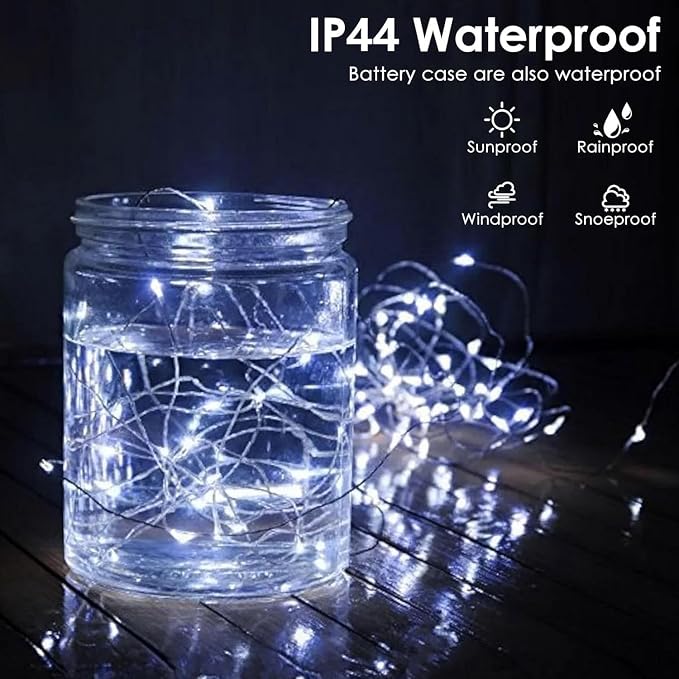 4-Pack Fairy Lights Battery Operated - Image 3