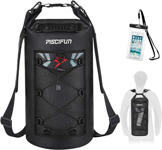 Piscifun Dry Bag, Waterproof Floating Backpack 10L/20L/30L/40L by Piscifun