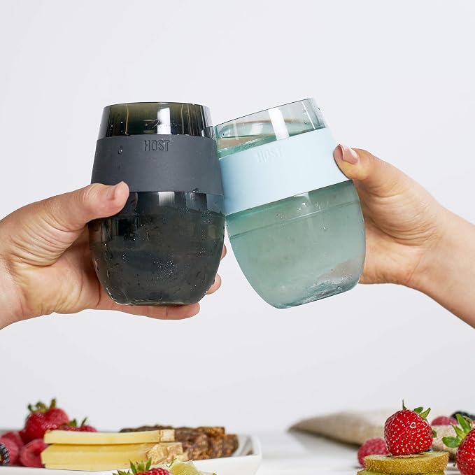 HOST Wine Freeze Cooling Cup, Plastic Double Wall Insulated Freezable Drink - Image 10