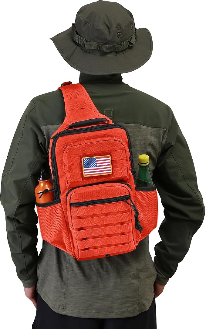 Rover Sling Pack Tactical Shoulder Sling Bag Backpack - Image 7