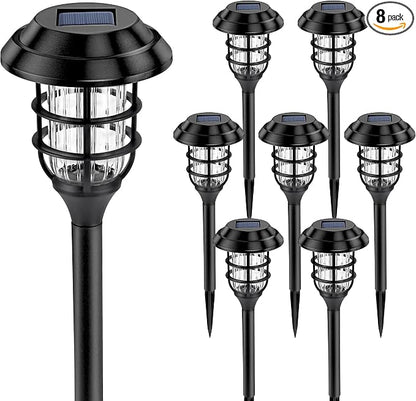 SOLPEX Solar Lights for Outside, Solar Outdoor Pathway Garden Lights Waterproof by Solpex