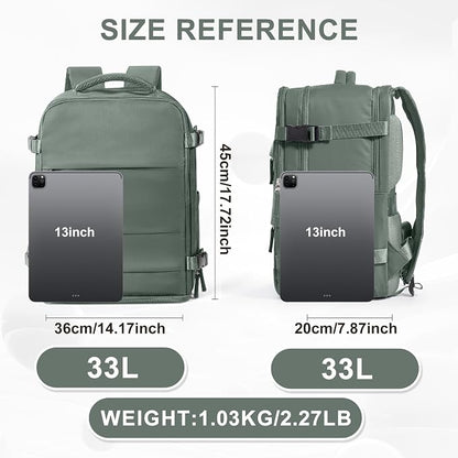 coowoz Large Travel Backpack Carry On - Image 3