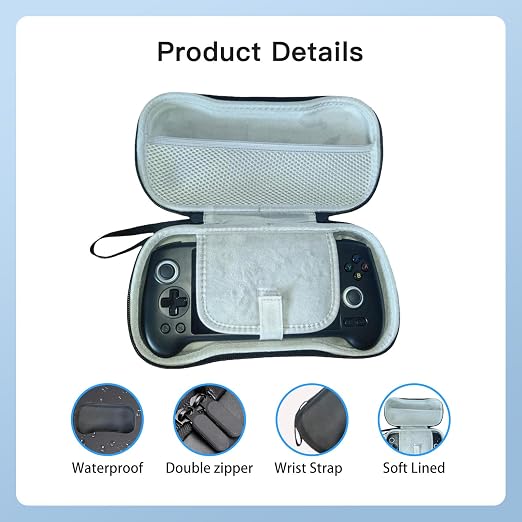 YAJOJO Carrying Case for ANBERNIC RG557/RG556 Handheld Game Console, Cover - Image 6