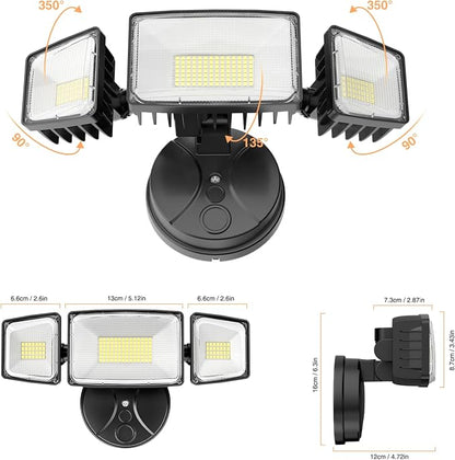 Onforu 100W 11000LM Flood Lights Outdoor, Brightness Security LED Flood Lights - Image 8