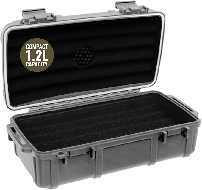 Waterproof Storage Case 1.2 L Capacity – Heavy-Duty Gear Box by Unknown
