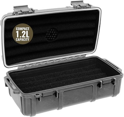 Waterproof Storage Case 1.2 L Capacity – Heavy-Duty Gear Box by Unknown