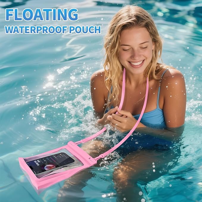 PEDVSTY Large Waterproof Phone Pouch, Cell Phone Dry Bag - Image 6