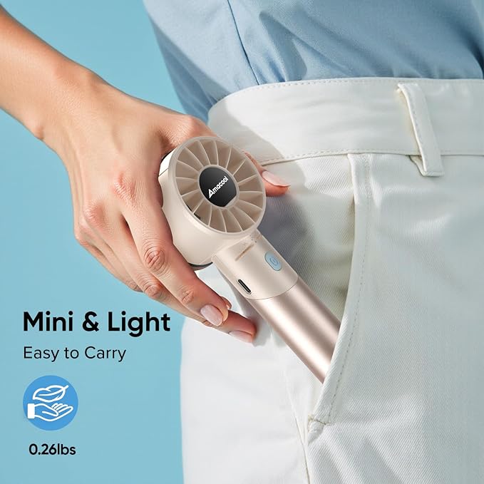AMACOOL Portable Handheld Turbo Fan, Mothers Day Gifts - Image 5