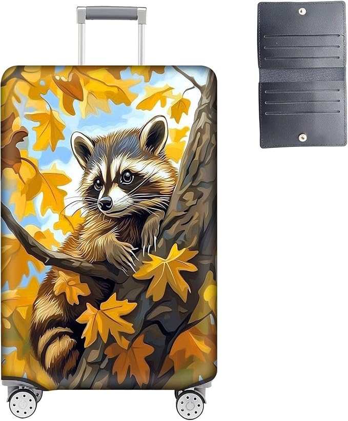 Luggage Cover Protector for 22-24 Inch Suitcases, TSA Approved Elastic Travel by Unknown