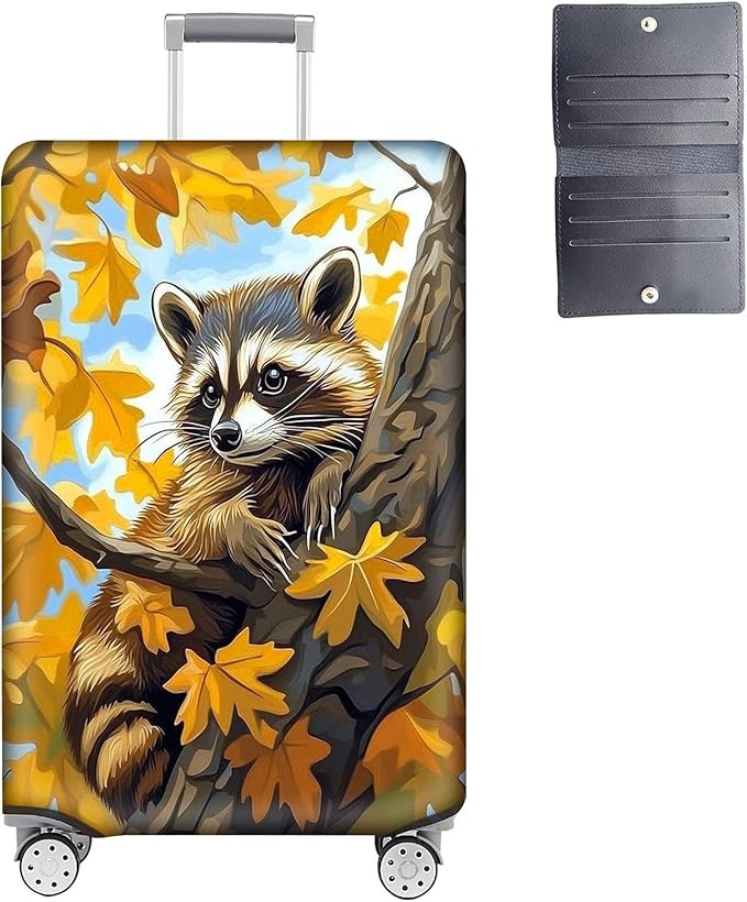 Luggage Cover Protector for 19-20 Inch Suitcases, TSA Approved Elastic Travel by Unknown