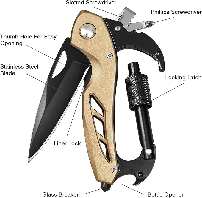 FUNBRO Multitool knife, Gift for Men - Image 5