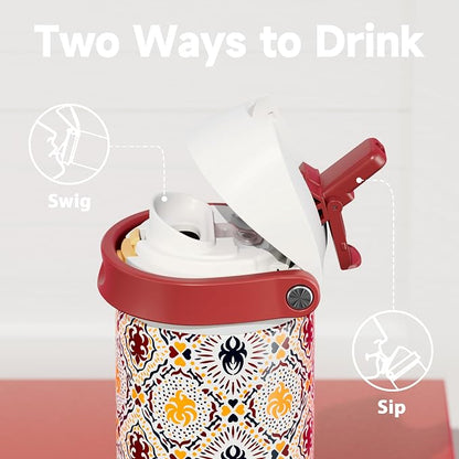 24 oz Insulated Water Bottle for Sports: Meoky Stainless Steel Water Bottle - Image 2