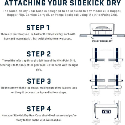 YETI Sidekick Dry Waterproof Gear Case and Bag Accessory - Image 8