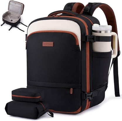 LOVEVOOK Travel Backpack for Women, 45L Expandable Large Carry On Backpack by LOVEVOOK