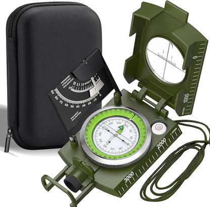 Multifunctional Military Aiming Navigation Compass Compass | IP65 Military by Upliftjoys--ElevateDailyLife