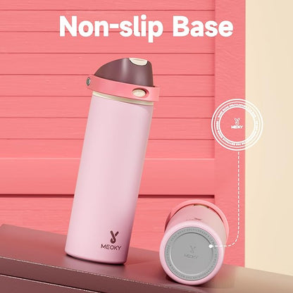24 oz Insulated Water Bottle for Sports: Meoky Stainless Steel Water Bottle - Image 8
