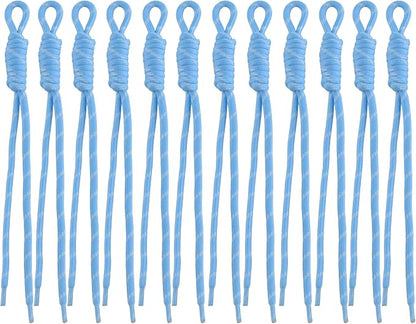 Paracord Keychain Paracord Bag Charm 12pcs Braided Nylon Rope Keychain Cord by Cmidy