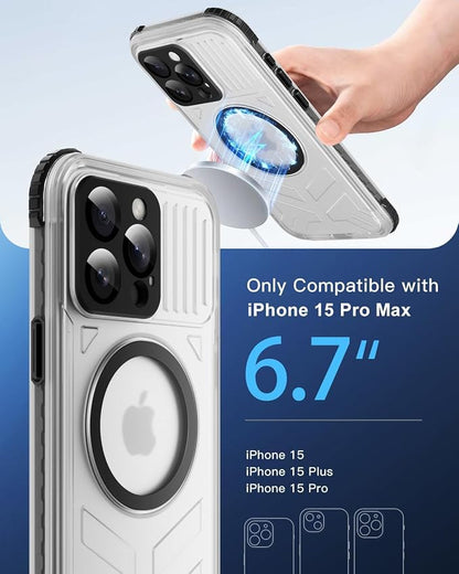 for iPhone 15 Pro Max Waterproof Case - Image 2