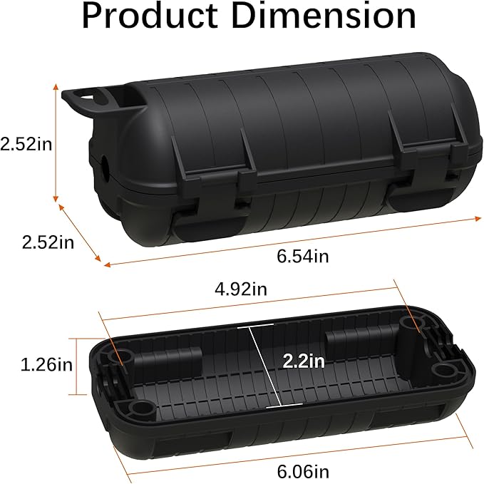 Extension Cord Cover Outdoor, 6 Pack IP54 Water-Resistant Power Cord Protector - Image 4