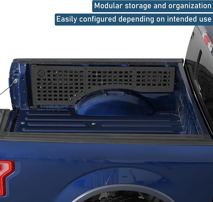 Hooke Road F150 Side Truck Bed MOLLE Panels Cargo Rack - Image 4