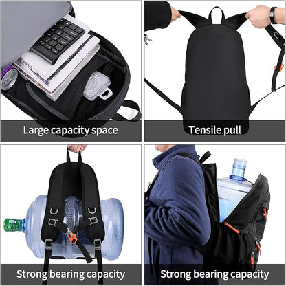 FENGDONG 35L Lightweight Foldable Waterproof Packable Travel Small Hiking - Image 5