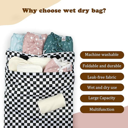 Mama Koala Reusable Hanging Wet Dry Bags - Image 5