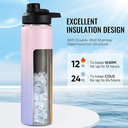 Fijinhom 24 oz Insulated Water Bottle - Image 3