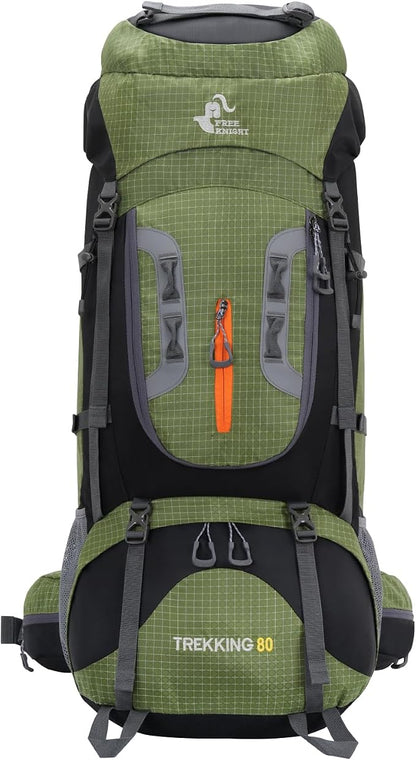 Bseash 80L Waterproof Hiking Camping Backpack - Image 8