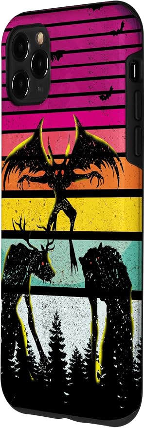 Cryptkin Cute Mothman Cryptid Map Case - Image 2