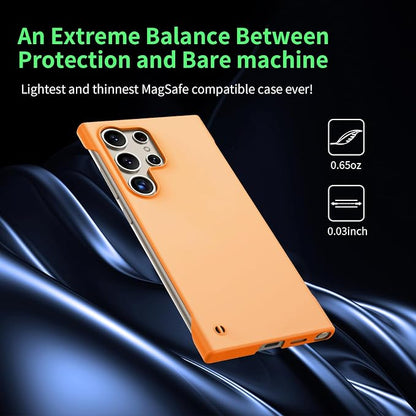 GRECAZO Slim Borderless for Samsung Galaxy S25 Ultra Phone Case 6.9" Ultra-Thin - Image 3