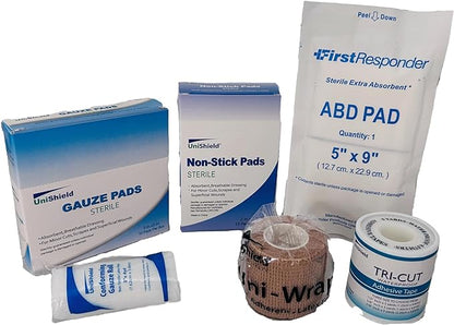 4-Shelf Metal 1st Aid Cabinet Class B, Large Capacity First Aid Wall Mount - Image 6