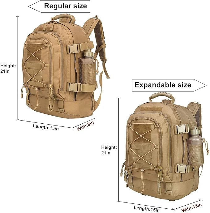 Miramrax Tactical Backpack Military Army Daypack - Image 7