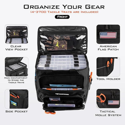 KastKing Karryall Fishing Tackle Bags - Image 2