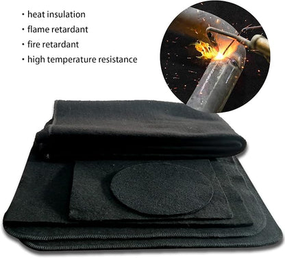 39"x39" Welding Fireproof Blanket Flame Retardant Mat Anti Fire Pad Outdoor - Image 2