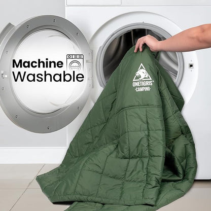 ONETIGRIS Camping Blanket with with Recycled Synthetic Insulation, Wearable - Image 7