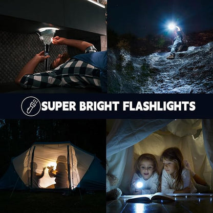 3Pack Rechargeable Flashlights High Lumens, 5Modes LED Flashlight Rechargeable - Image 7