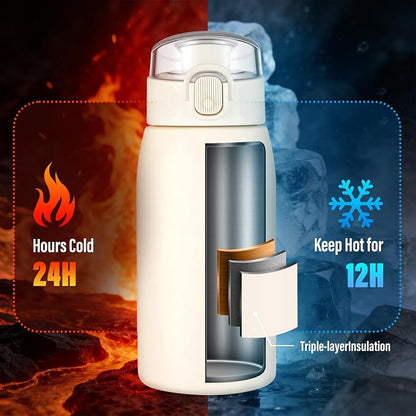 Insulated Water Bottle 12 oz - Image 3