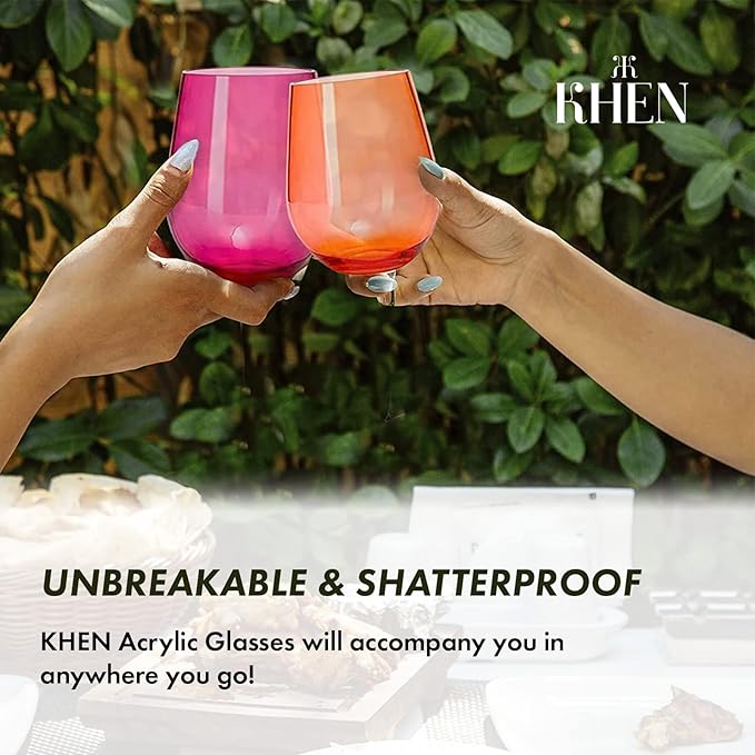 Plastic Acrylic Shatterproof Martini, Champagne & Cocktail Unbreakable Glasses - Image 5