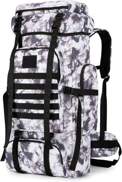 Hiking Backpack for Men 70L/100L Camping Backpack Military Rucksack Molle 3 by W+WINTMING