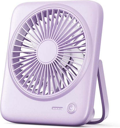 Otlonpe Personal Portable Desk Fan, 4000mAh Small Rechargeable Portable Fan by OTLONPE