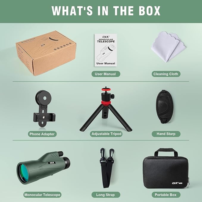 12x56 High Power Monocular Telescope - Image 6