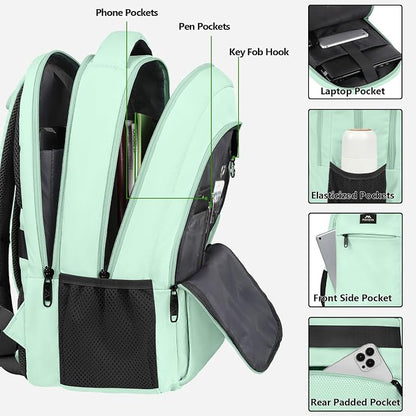 MATEIN Travel Laptop Backpack, 15.6 Inch Computer Backpack, Slim Lightweight - Image 5