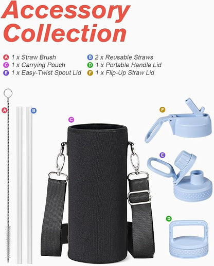 Water Bottle 40 oz Insulated - Image 7
