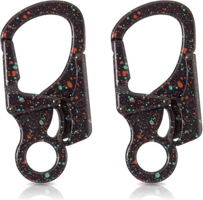 Ahiller Carabiner Clip, Double Anti-Misopening Locking Design, Key Ring Clip by Ahiller