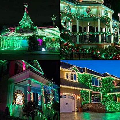 66Ft 200LED Fairy Lights Plug in, Waterproof String Lights Outdoor & Indoor 8 - Image 3