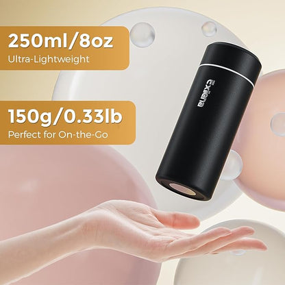【Upgraded】Exllena Small Insulated Water Bottle 8 oz/250ml– Mini Insulated Water - Image 2