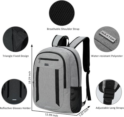 MAXTOP Travel Laptop Backpack Business Anti-theft Backpacks Water Resistant - Image 3