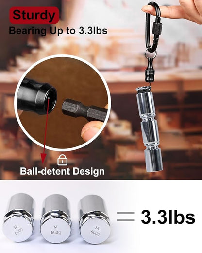 katerk 6pcs Bit Holder with Carabiner Socket - Image 3