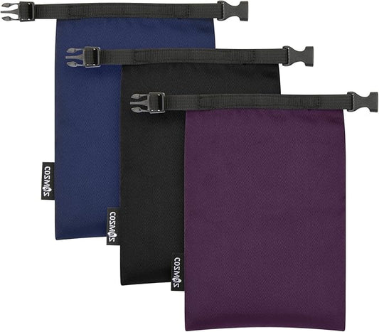 Cosmos 3 Pcs Waterproof Dry Bag, Mini Waterproof Pouch Portable Dry Sacks Small by Unknown
